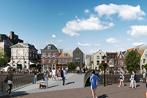 Leiden: nieuwe winkels en woningen in monumentale panden